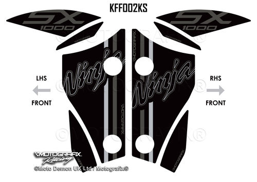 Kawasaki Ninja 1000sx 2020 - 2023 Motorcycle Fender / Mudguard Protector KFF002KS